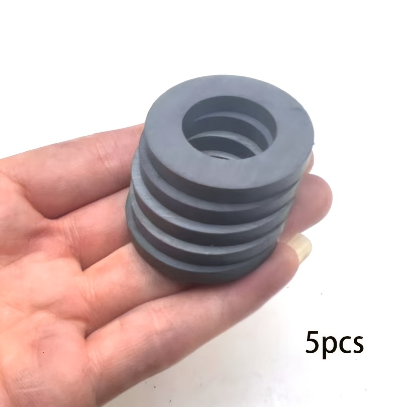 TEMU 5/9pcs Aimants en ferroxyde, adaptés pour bureau, moteurs, aimants de haut-parleur, etc.