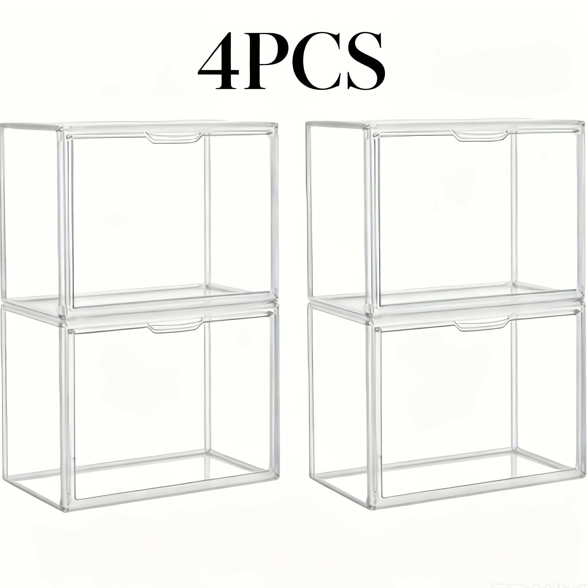 TEMU Vitrine Transparente, Organisateur de Rangement pour Sacs à Main, Haute Qualité, de Rangement Anti-Poussière, Sac Organisateur de Boîte d' pour