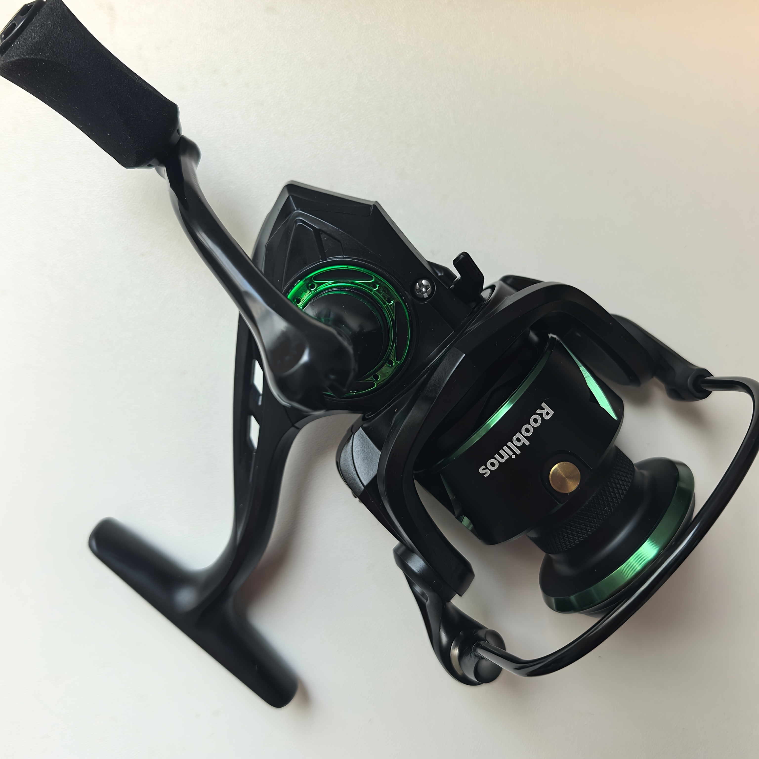 Image of Rooblinos Rf 2000-5000 All Golden Metal Freshwater And Sea Fishing Universal Long-throw Fishing Reel -purpose Fishing Reel