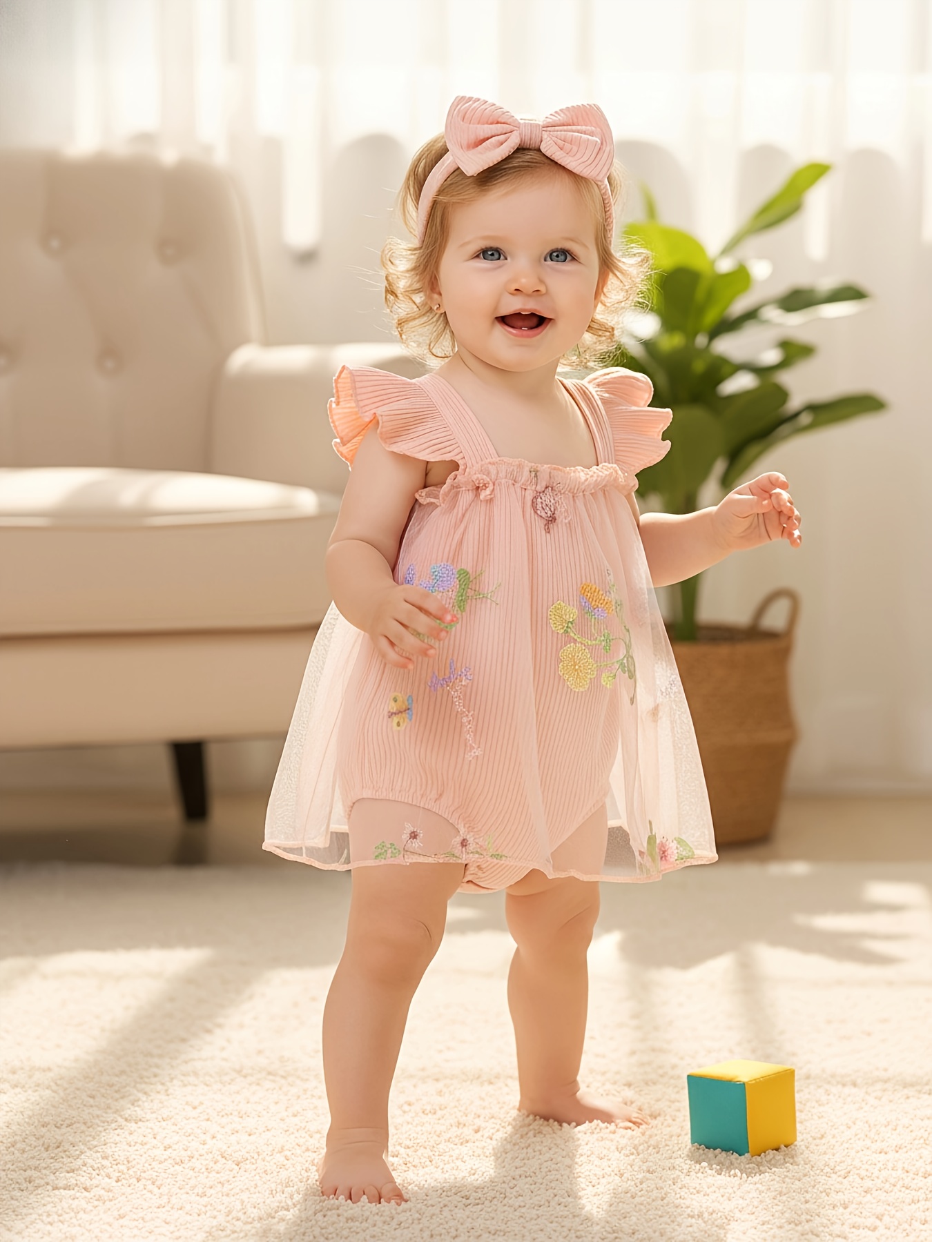 newborn dresses sold on Temu Canada