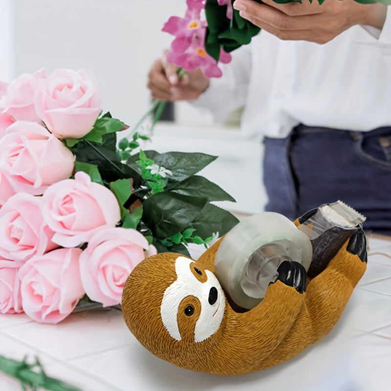 

Sloth Resin Tape Dispenser Set, Cute Office Desk Accessories, Desk Tape Dispenser, Stationery Office Decor With Abs Material (2 Pack)