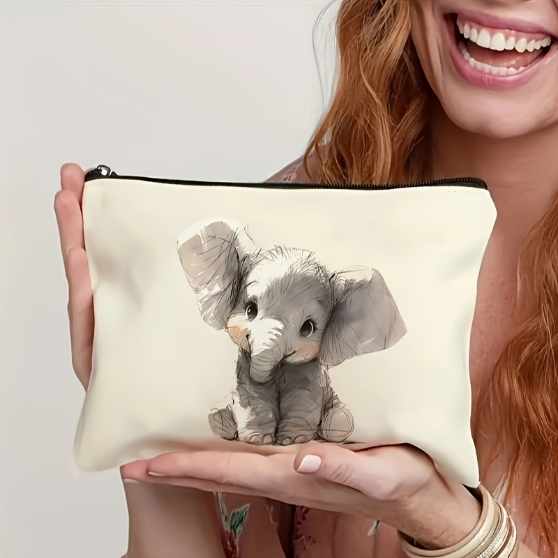 Bag With Zipper - Lightweight Foldable Travel Cosmetic Bag And Toiletries Organizer - Perfect Gift For Women, Teachers - Toiletry Bag - Storage Bag
