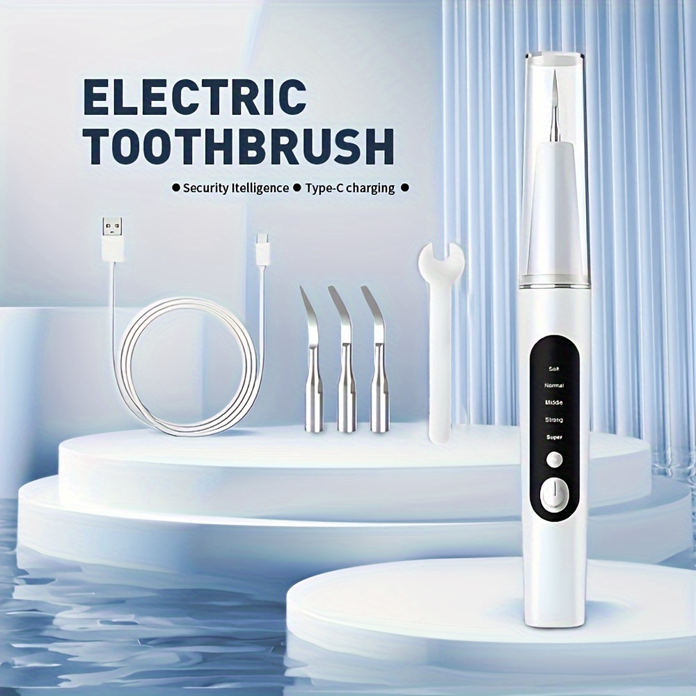 

Multi-functional Led Teeth Cleaner, 5 Modes, Easy To Carry For Home Travel, Usb Charging, Best Gifts For Friends And Family