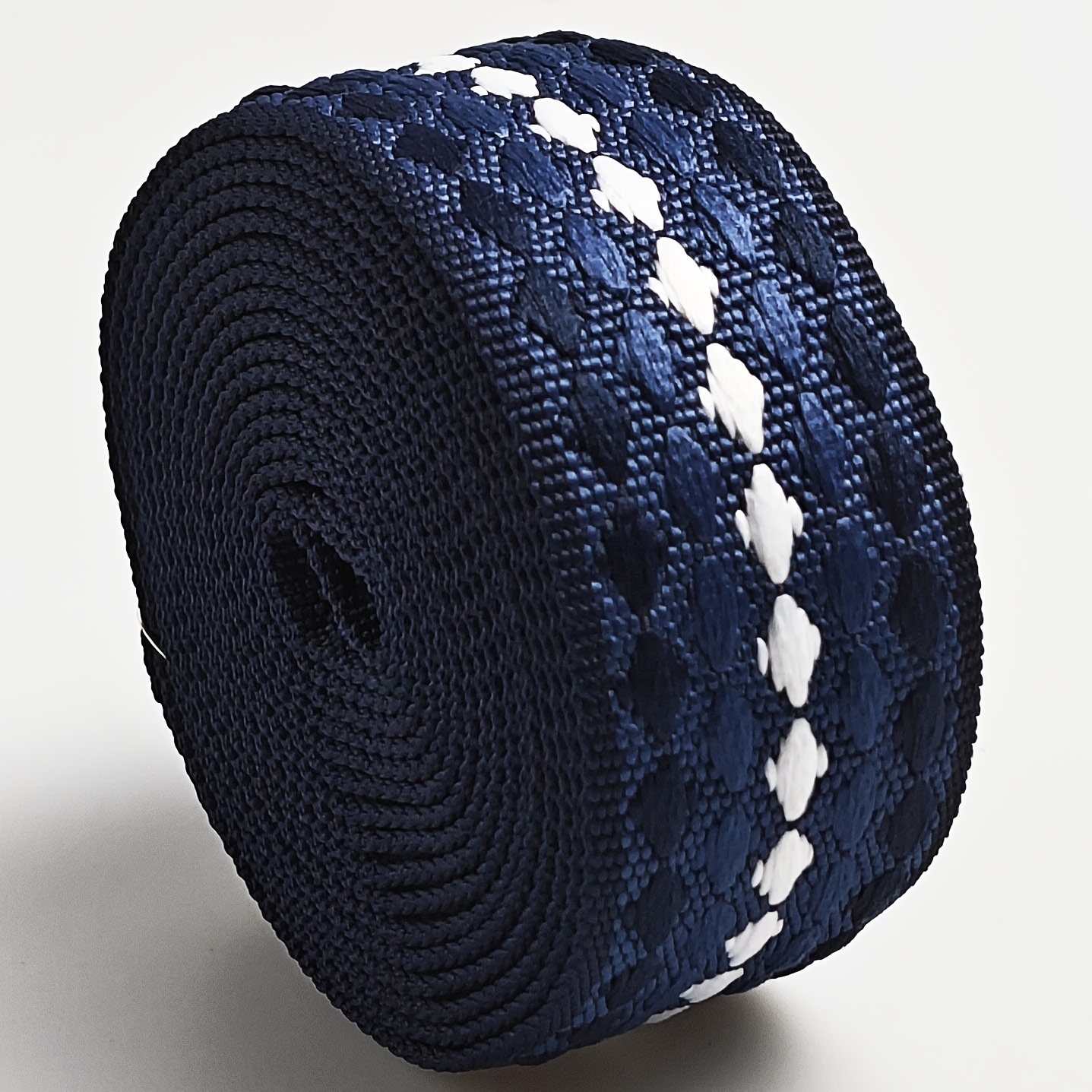 3 Yards Polyester Jacquard Webbing Strap, 1.5 Inch Wide, Dots Pattern, Diy Crafting Purse And Bag Accessories, Diy Wallet Making
