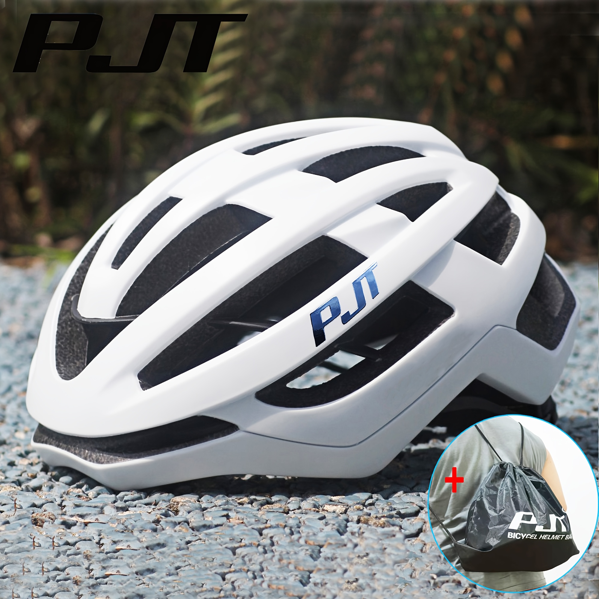 pjt road bike helmet with 3  bone riding helmet full rim bicycle safety helmet