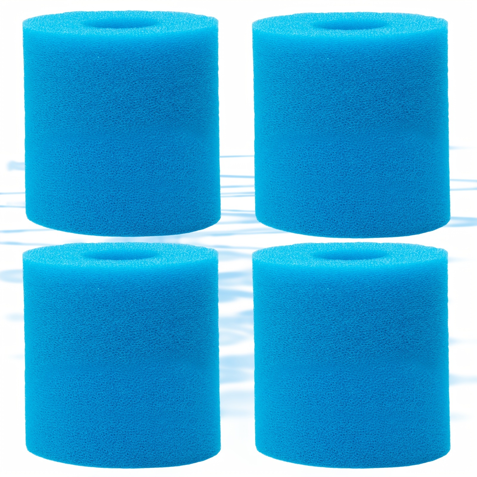 

H-type Pool Filter Sponge - Reusable & Washable Foam Cartridge Toward Pool And Spa Filtration Systems, Compatible With H-type Pool Pumps