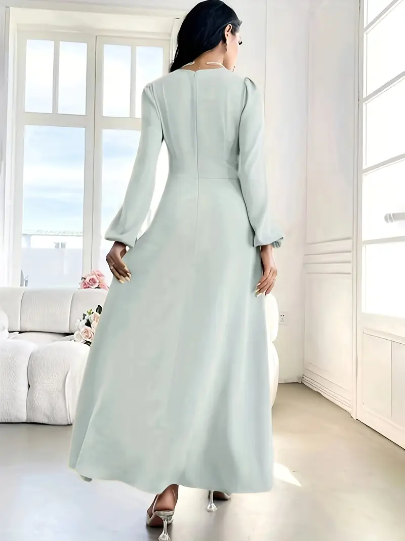 womens comfortable v neck pearl beaded maxi dress - Temu Slovakia womens comfortable v neck pearl beaded maxi dress - Temu Slovakia