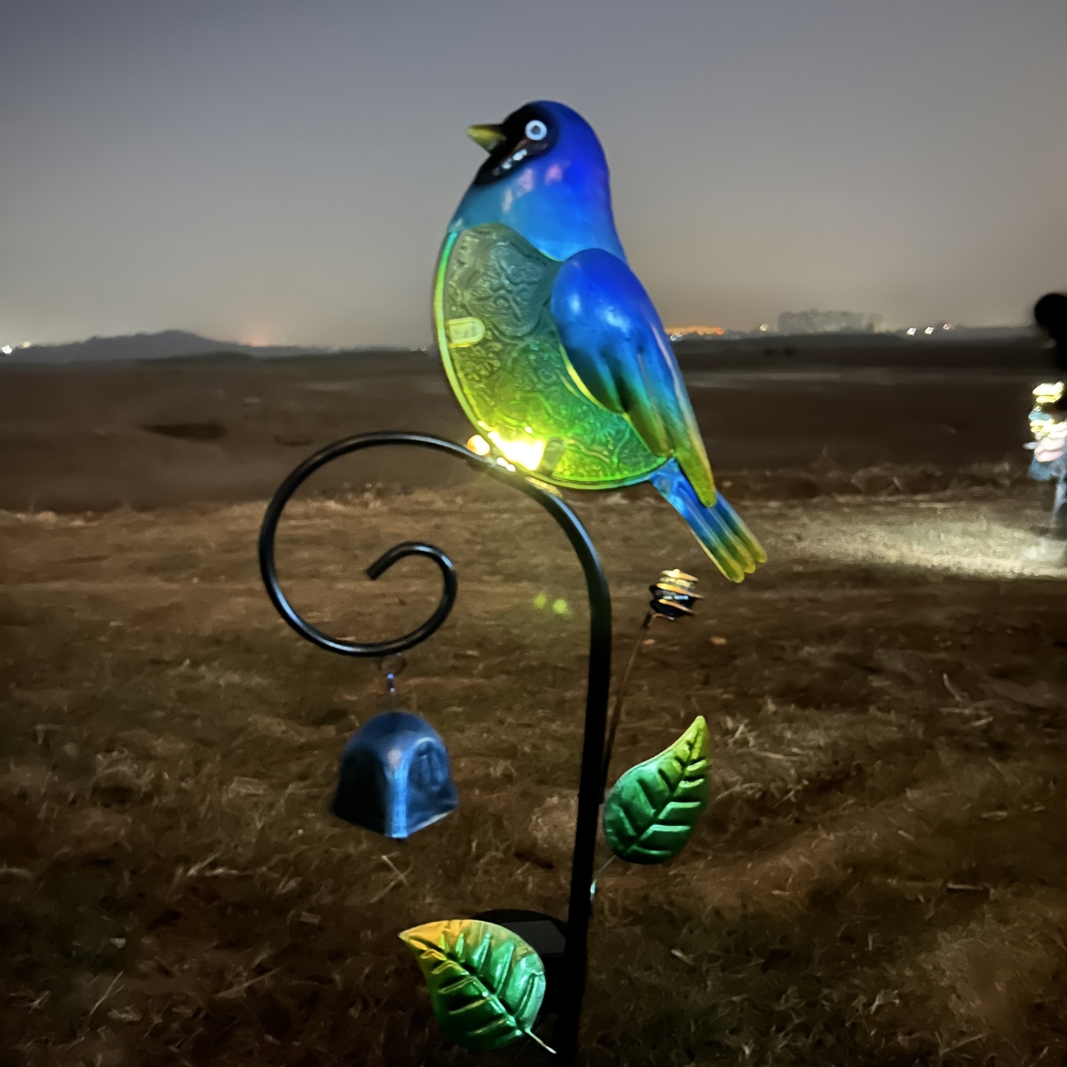 1pc Solar-powered Bird-shaped Ground Plug Light, For Gardens, Lawns, And  Landscaping, Outdoor Lighting, Landscape Lighting And Accessories, Lawn  Light
