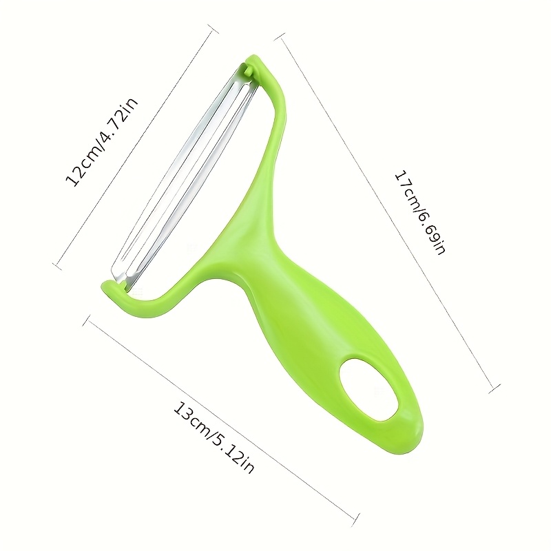 TEMU 1pc Cabbage - Wide Mouth Peeler, Convenient For Shredding And Peeling Garden Vegetables Kitchen Tool, Usable 365 Days, Suitable For Holidays And