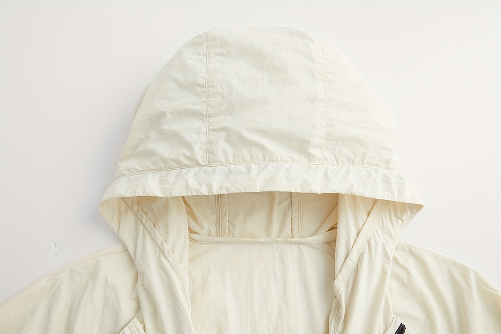 Men'S Lightweight Summer Outdoor Jacket with Large Zippered Pockets - Breathable, Quick-Drying, And Casual Style, Perfect for Hiking, Rock Climbing, And Fishing. Spring And Summer Coat | Hooded Design | Zippered Jacket