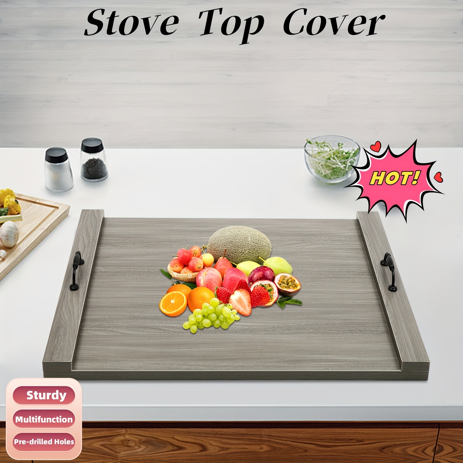 

Stove Top Cover, Noodle Board Stove Cover For Gas Stove And Electric Stove