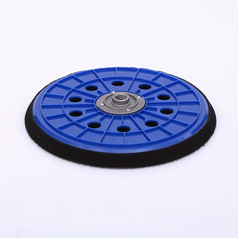 Image of 1pc Wall Sanding Pad, 210mm Adhesive Disc For Polishing, Wall Sander Self-adhesive Disc Polishing Pad, Car Waxing Suction Cup Woodworking Tool Polisher Sanding Pad