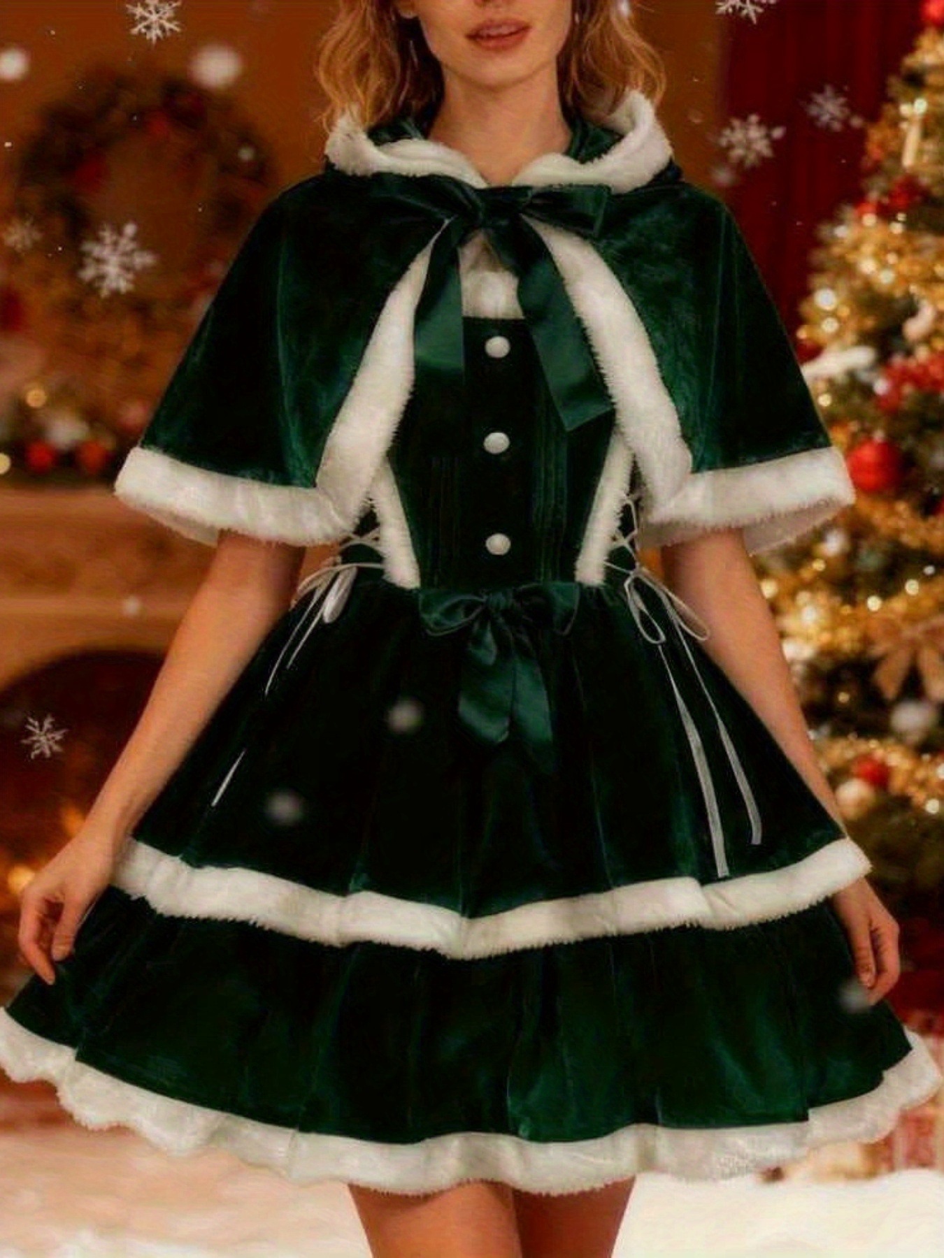 open lace back dress Amazon.com: Oriental Trading Christmas Tree Costume Adult - Premium  Polyester Holiday Party Outfit for Men & Women | Funny Festive Costume for Xmas  Parties, Office Events & Photo Shoots main image 1