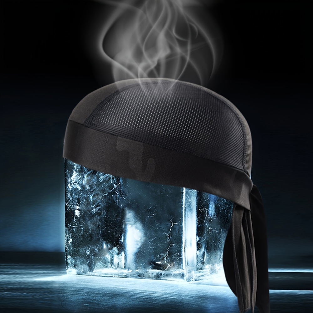 Quick-Dry Pirate Hat with Sweat-Wicking Bandana - Breathable Outdoor for Sports, Swimming & Lifestyles - Textile Material (Hand Washable) - Unisex for &