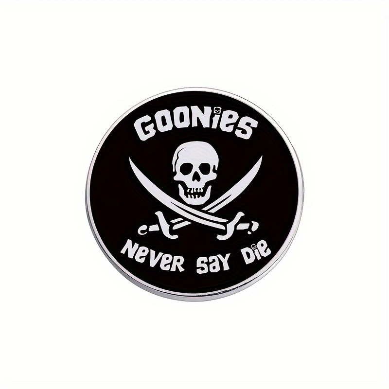 TEMU Goonies Pins - Adorable, Alloy Brooches For Everyday Wear - Flixblany