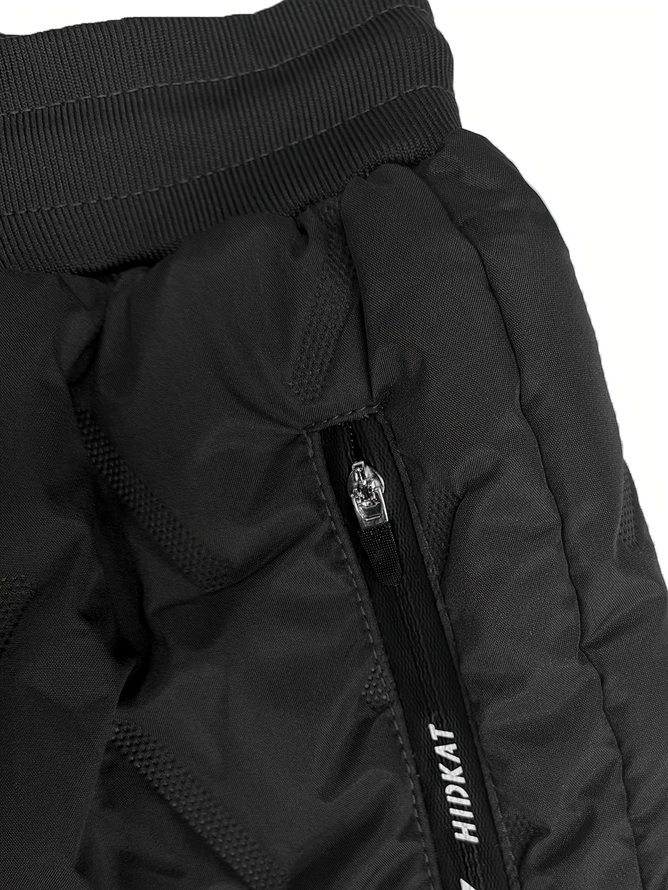 Men's Fleece-Lined Cargo Snow Pants with Multiple Pockets