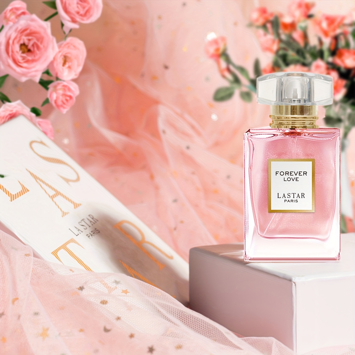Lastar Eau De Parfum, Women's Perfume, Floral-fruity Fragrance-the Fruity Of Pear With The Notes Of Rose And Vanilla, Gift For Women, 55ml, Masks Odours, Birthday Present, Christmas Presents