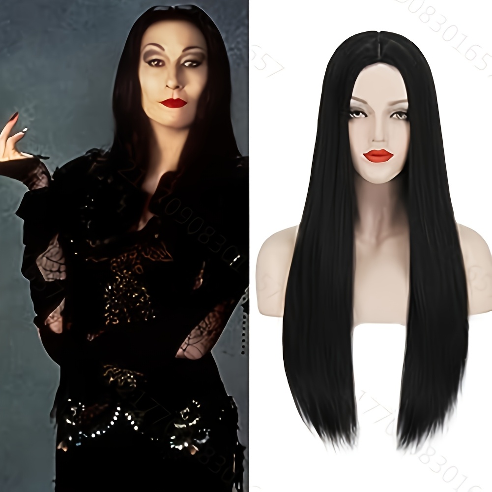 TEMU lunga e da 28 pollici, cosplay di Halloween - Fibra ad da donna, stile, adatta per feste, giochi di ruolo e di trucco