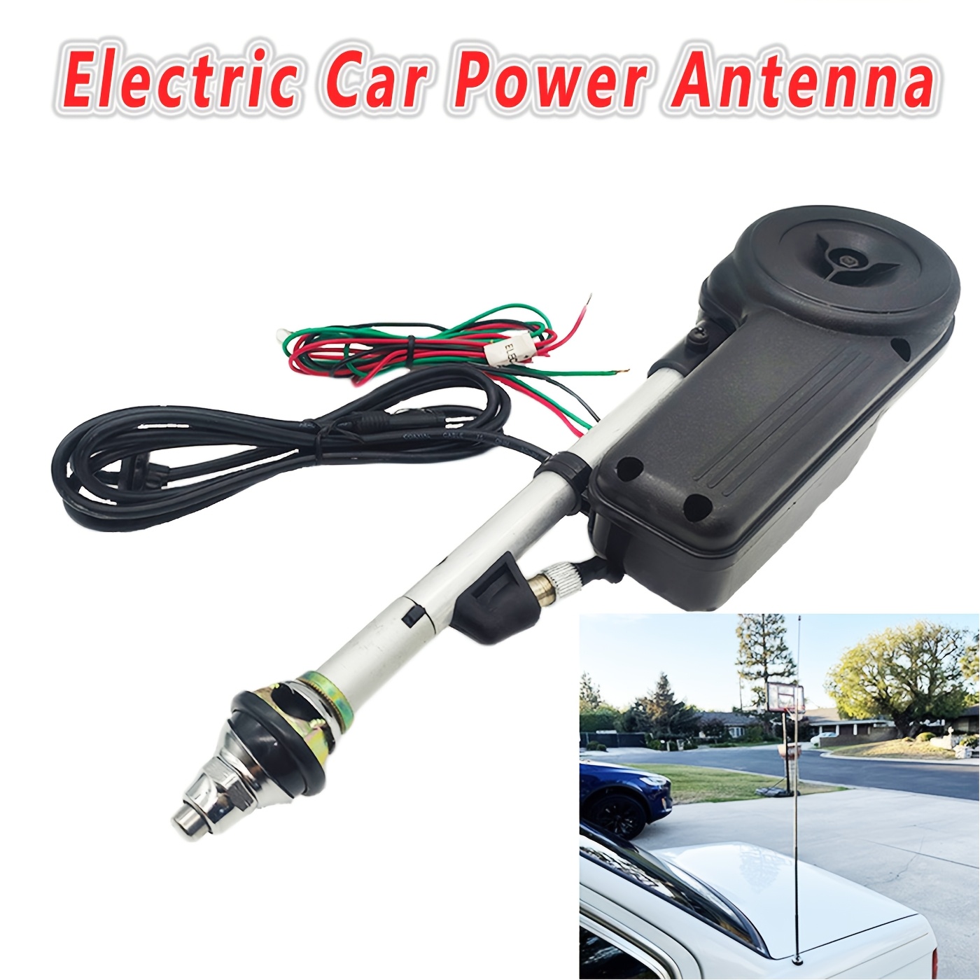 Iegefirm Antenne Automatique Universelle de éLectrique de Voiture SUV