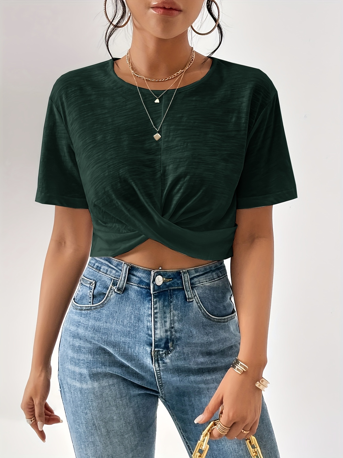 damenmode kurzarm t-shirt