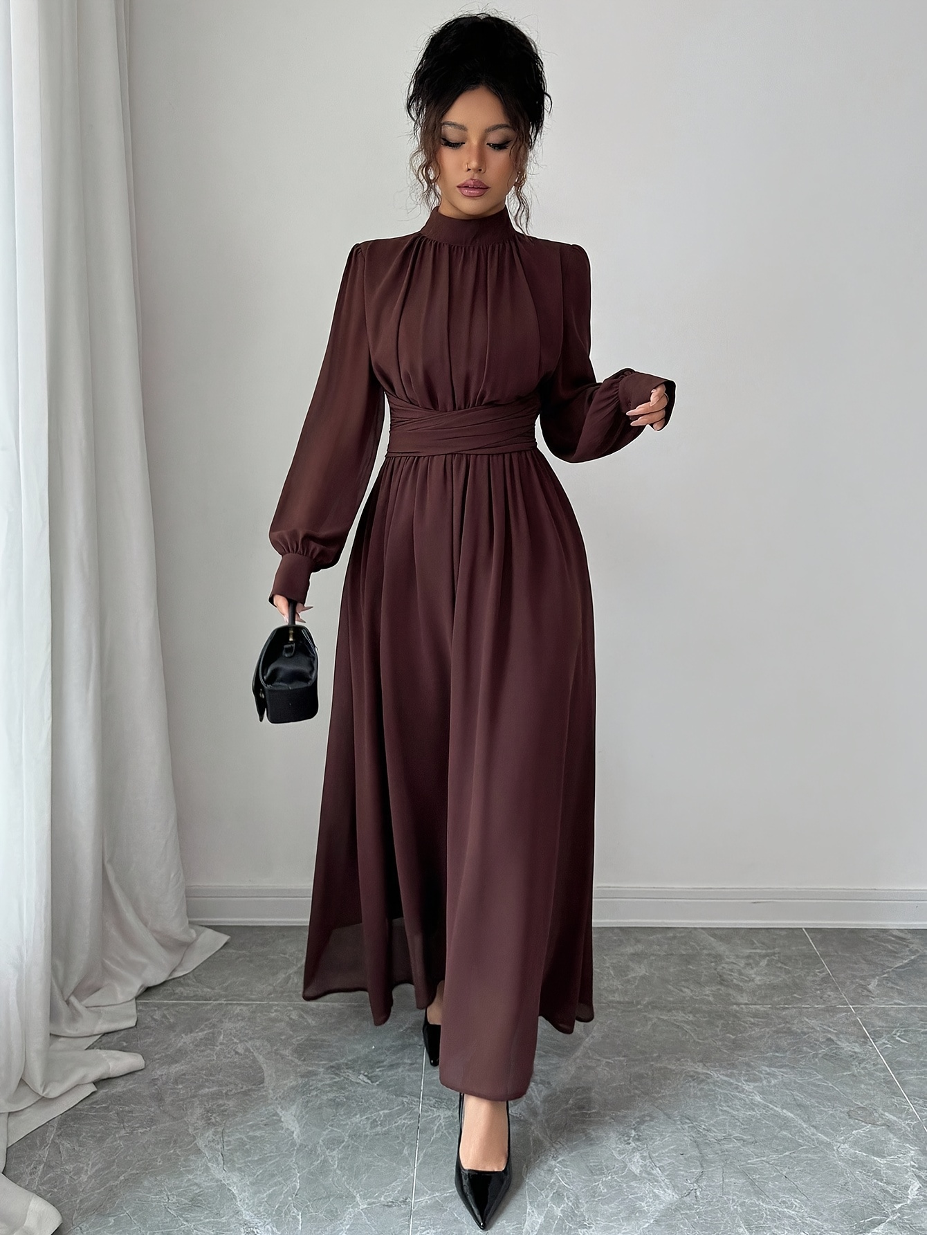 boho dress red Lace Maxi – Long Sleeve Embroidered V-Neck Beach Dress in Red - Women's Boho Fashion A-line, Slip, Flared Color:sky_blue Red_Black_Dress Buy Lace Racerback Push-Up Red Dress Length