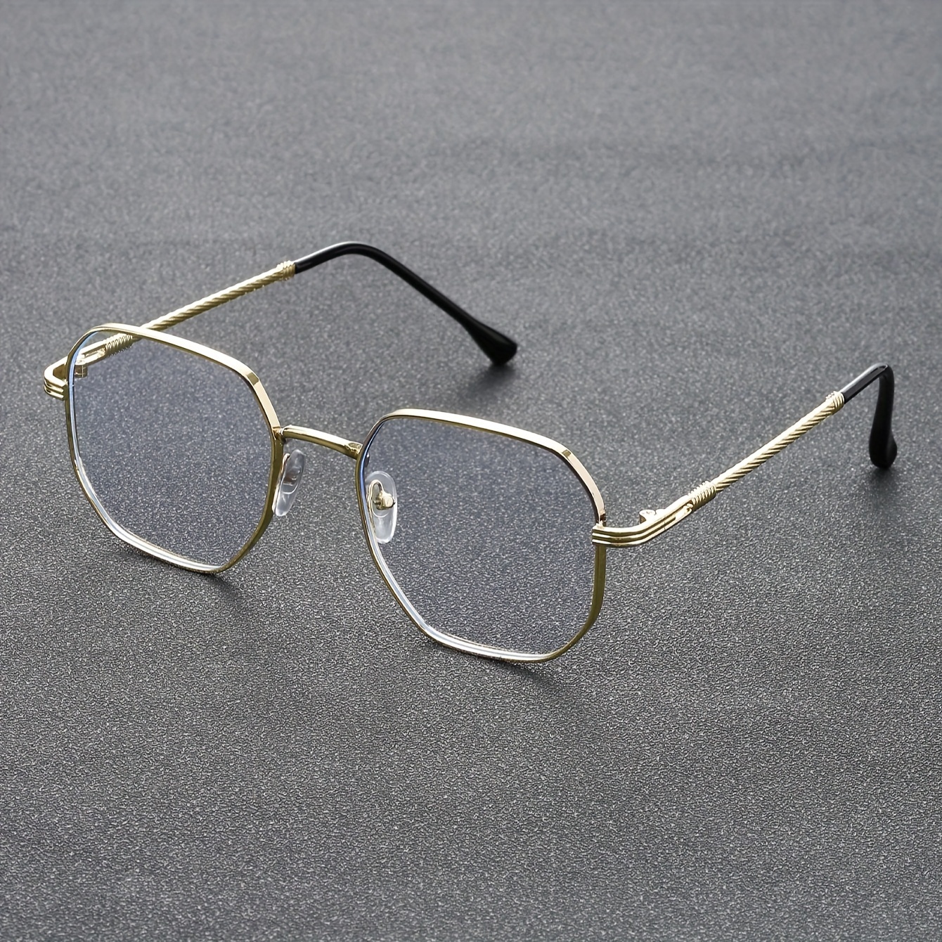 E-shop 1 Stück Herren Geometrische Einfache Klare Brille
