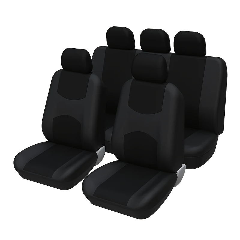 TEMU Car/ship Seat Cover Detachable Headrests Polyestor Universal Seat Covers For Car