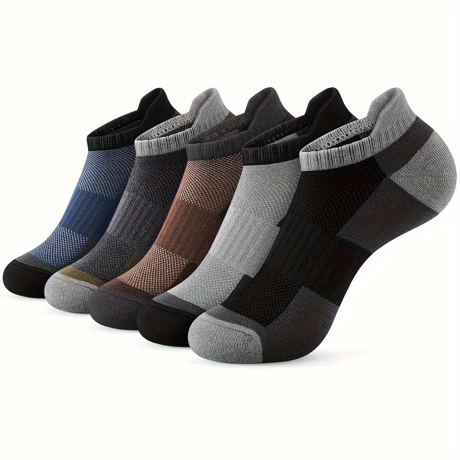 pairs fall winter mens socks ankle sports socks cushioning Temu