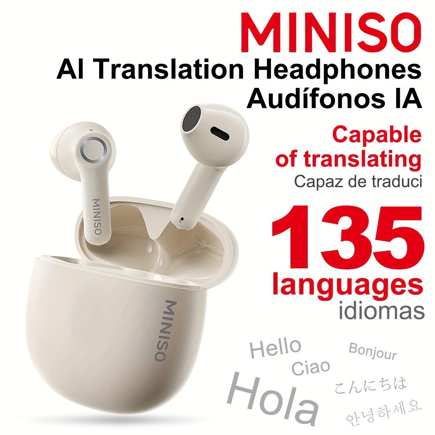 x52 ai ows translation open ear wireless headphones Temu Finland
