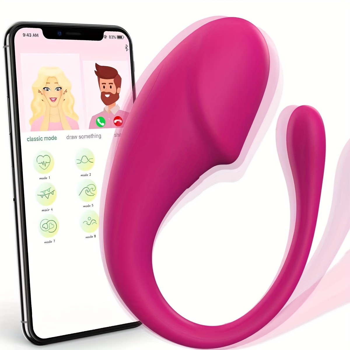 quiet app controlled wearable vibrator for women 9 frequency usb rechargeable latex free adult toy 0