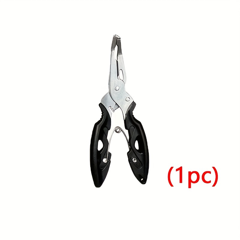 Image of 1pc Fishing Pliers, Anti-slip Grip & Removal - Durable Blue/black Tool For , Fishing Gear