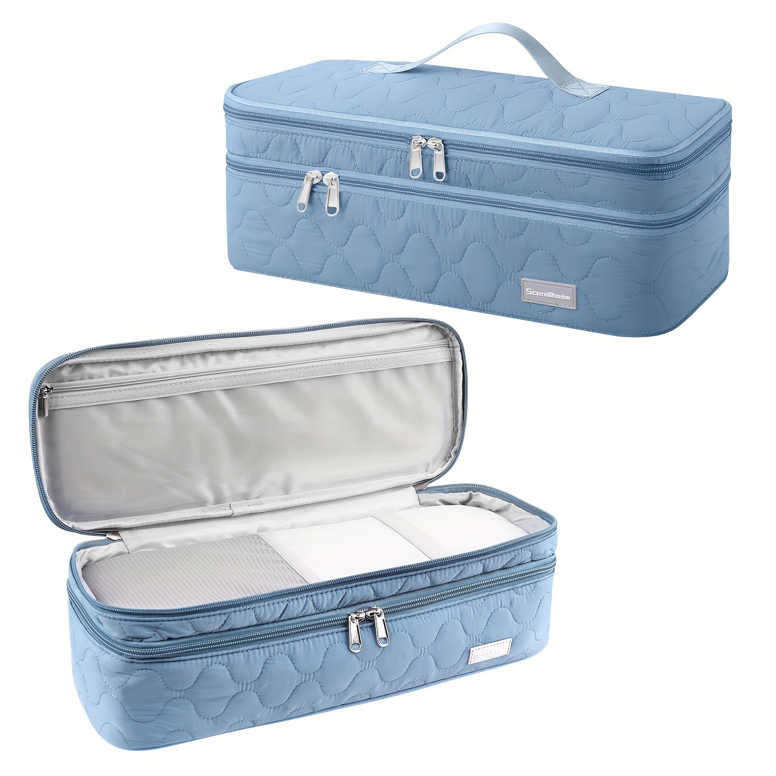 

Double-layer Travel Carrying Case Bag, Carrying Case For One-step Hair Dryer/volumizer/styler