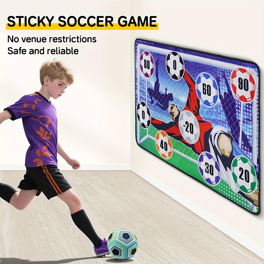  soccer ball games set for indoor outdoor soccer goal game for backyard sport toys soccer gifts for boys girls 3 5 6 8 years old birthday christmas Product details 5