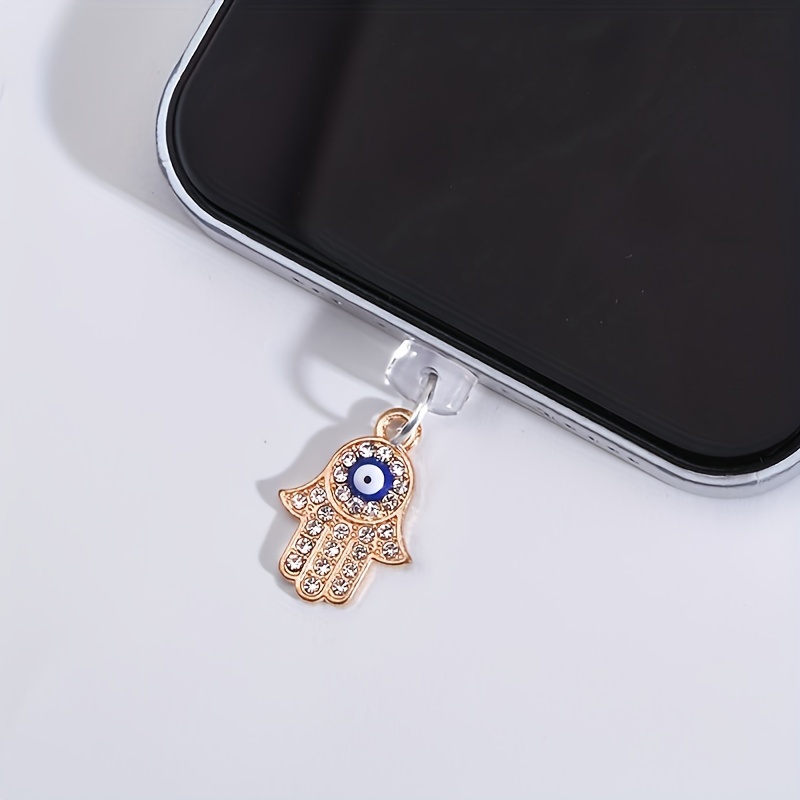 Eye Dust Plug - Mobile Phone Port Protector & Decorative Charm