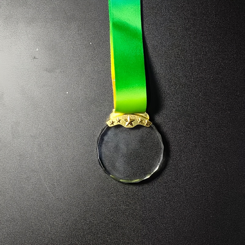 Image of 1pc, Golden, Silvery, Bronze Medal For Sports Games/marathon/event Awards, Lanyard Medal, Custom Commemorative Award For Employees At Corporate Annual Meetings, Honorary Commemorative Plaque