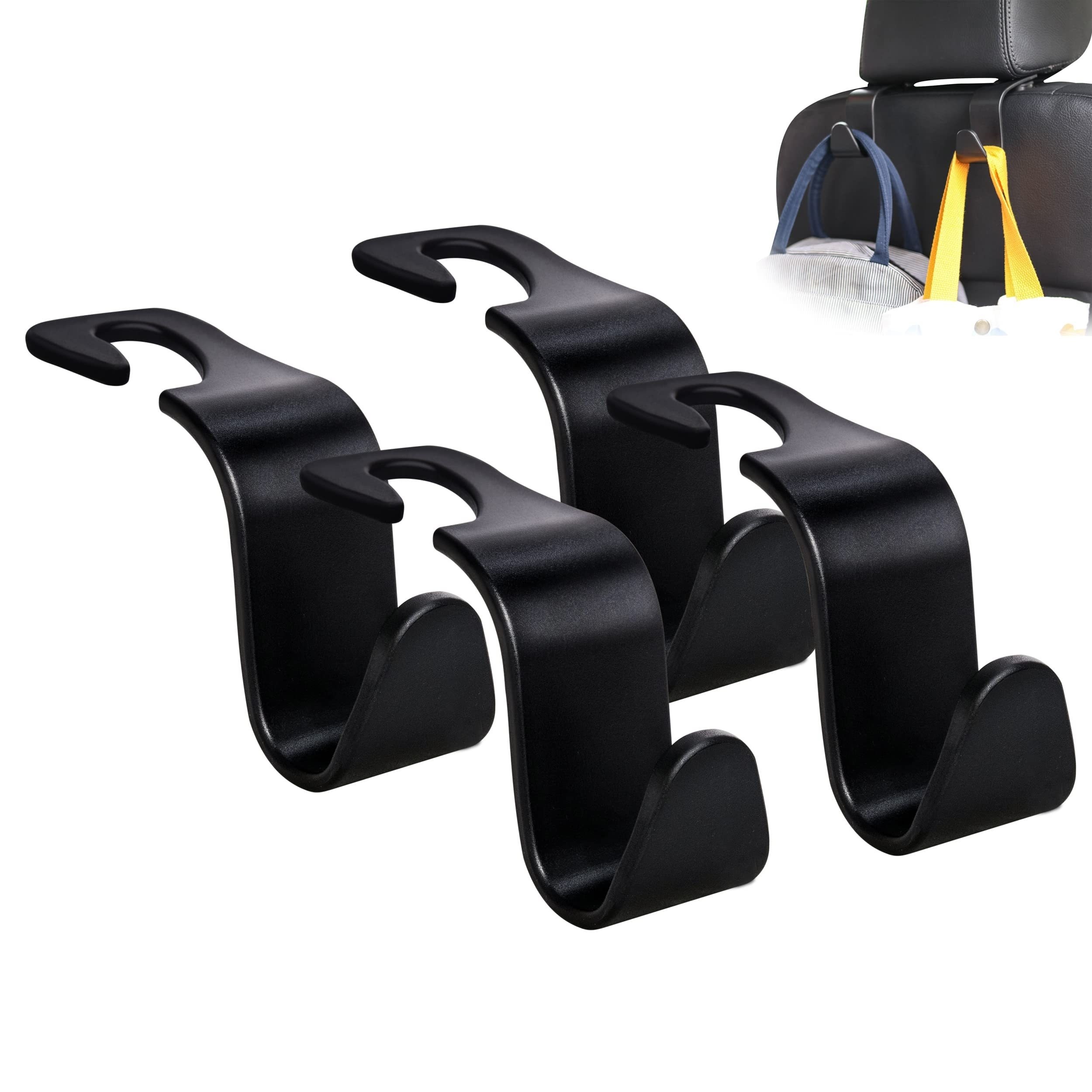 

Car Headrest 4 Organizer Universal For Purse Fit Universal Car