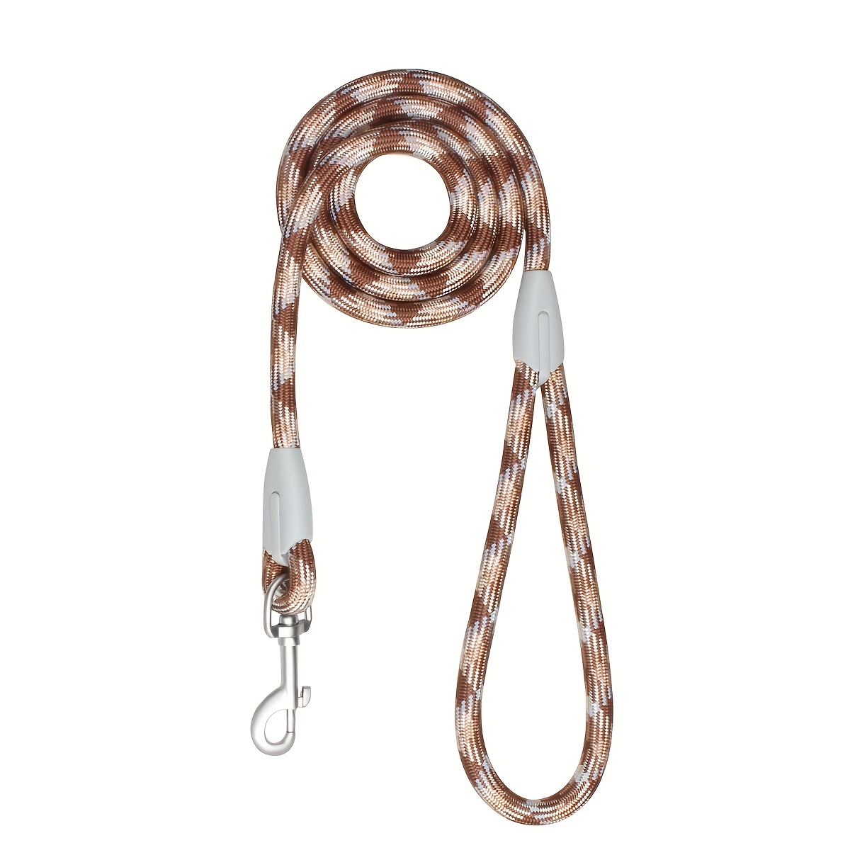 Anti-Escape Nylon Dog Leash with Night Reflective Rope