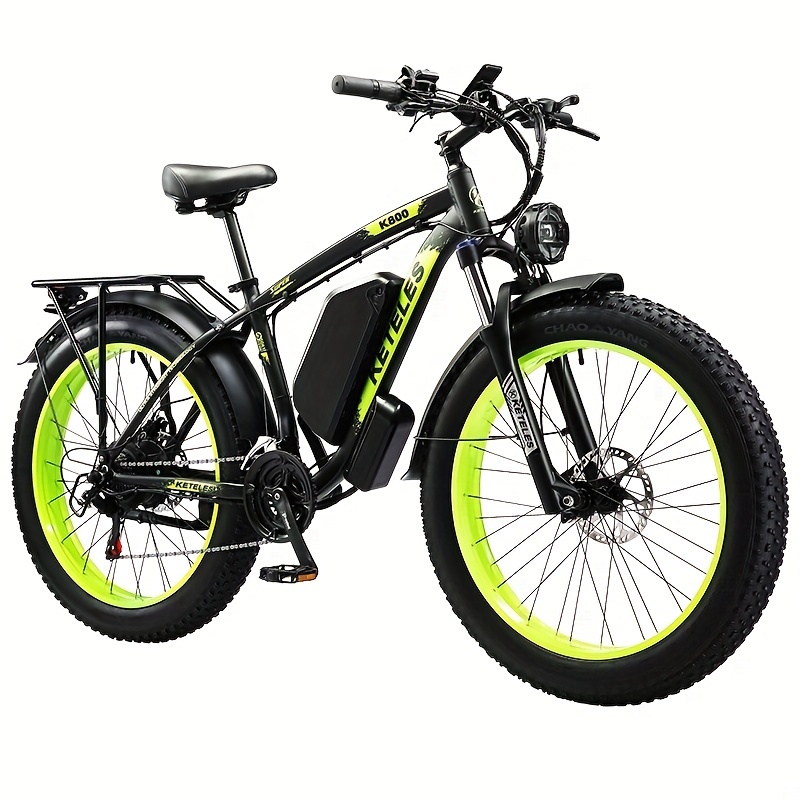 Fat Tire Electric Bike Commuter - Temu