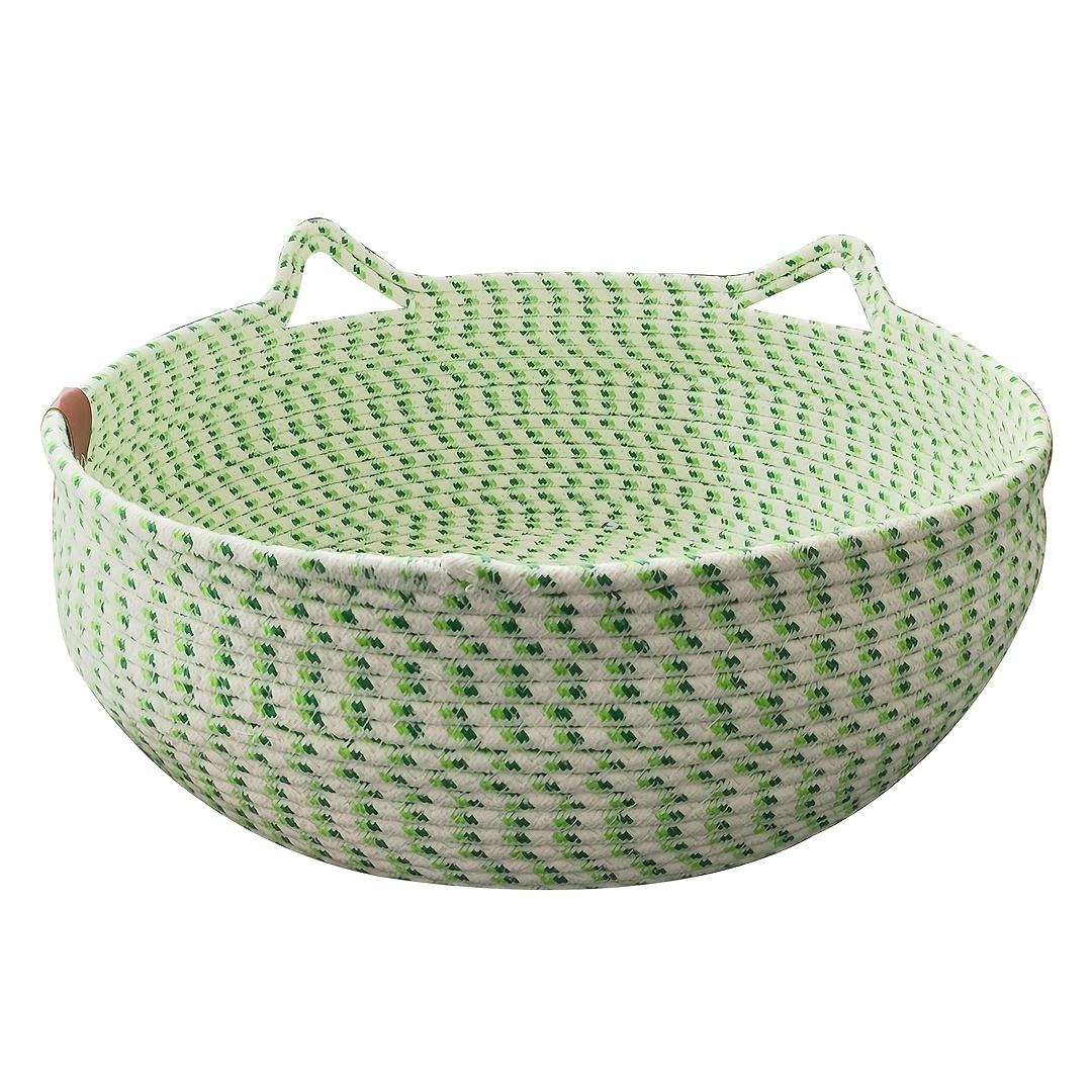 1pc Rattan Cat Bed Universal Cat Scratch House Pet Nest Cat Shelter