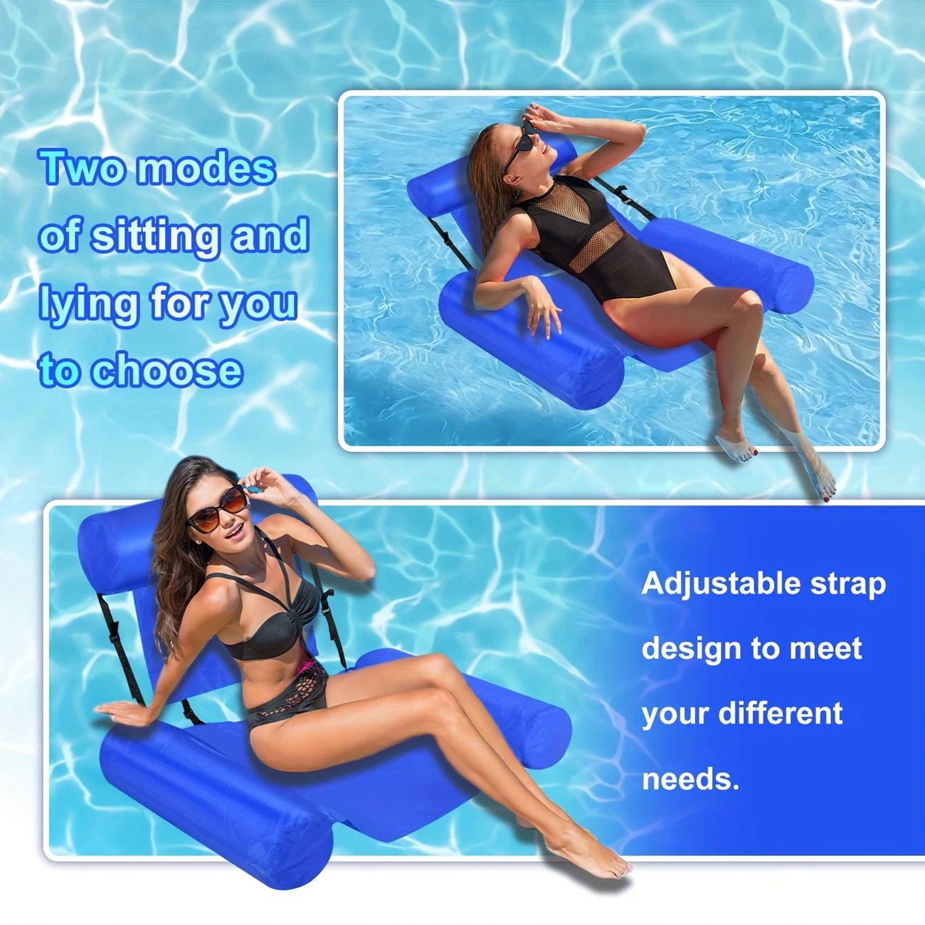 1pc summer hot sale inflatable air mattress with pump thickened pvc leak proof airbed for camping indoor nap portable blow up bed details 3