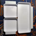 3PCS抽屉内置收纳盒 | 塑料化妆品和护肤品整理盒,适用于梳妆台桌面,适合所有尺寸的抽屉,家居收纳桌面和抽屉整理器