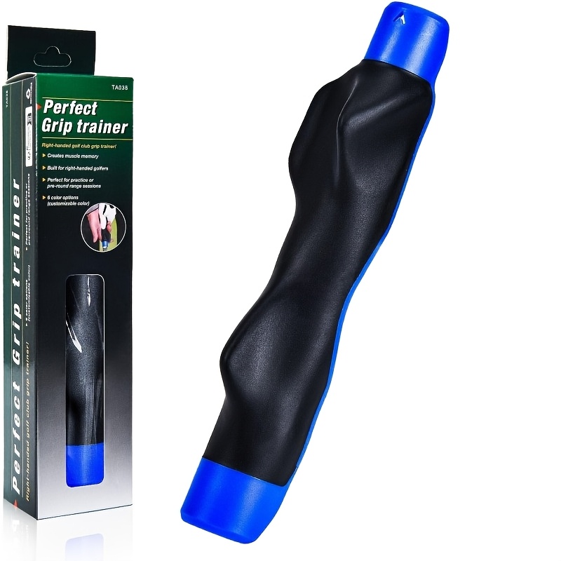 TEMU 1pc Entraîneur de Prise de Golf, Poignée de Club de Golf, Aide à l'Entraînement de Golf, L'Entraîneur de Prise de Golf Aide à l'Entraînement de