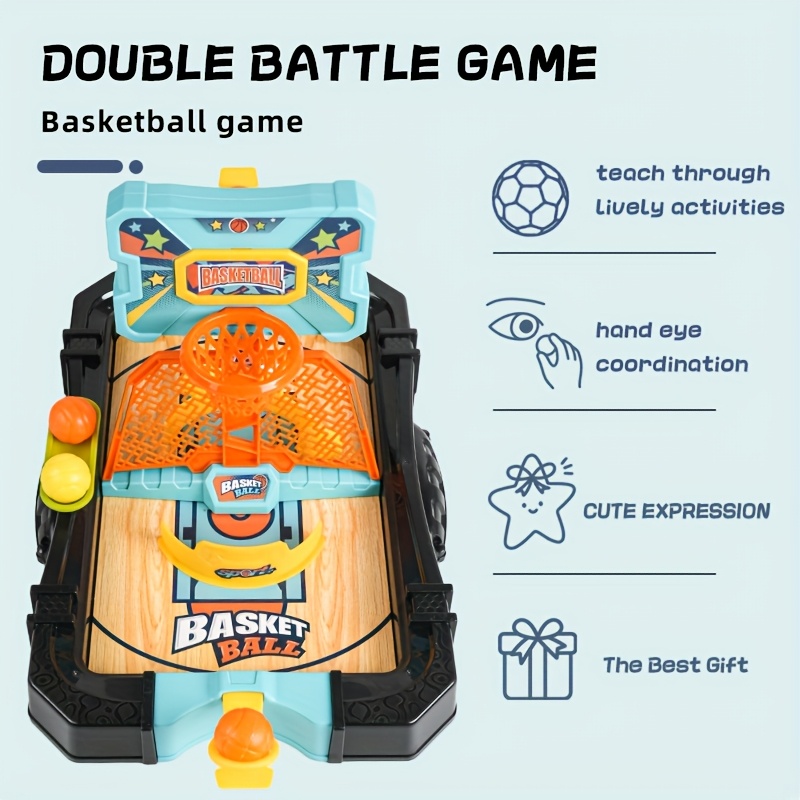 basketball game toy set finger shooting machine gift for Product details 4