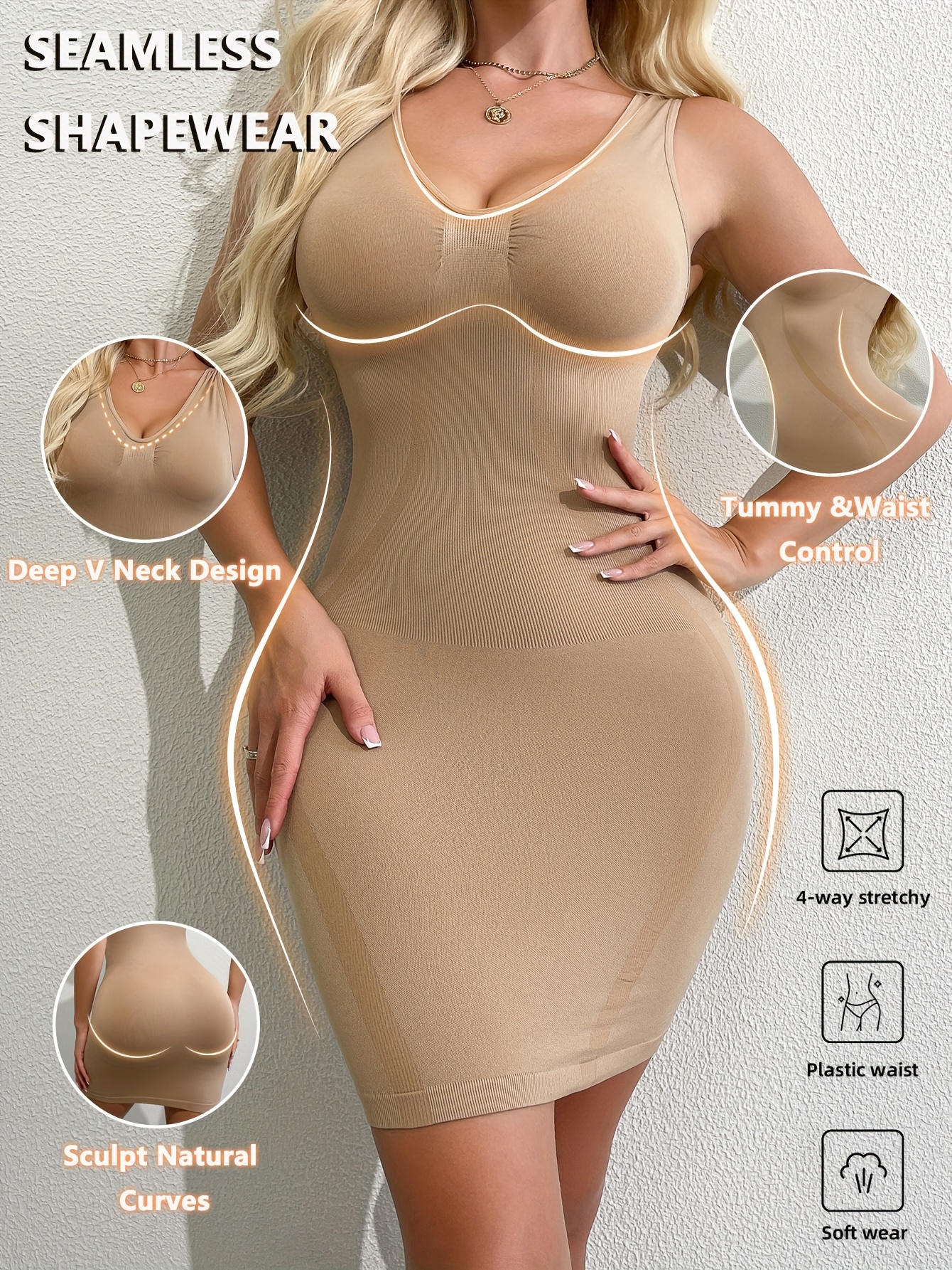 sachin and babi light blue dress Tummy Control Dresses main image 1