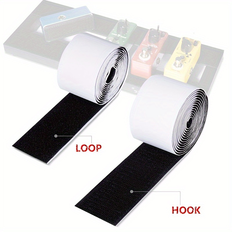 2 Rolls Of Sofa Anti Slip Pad Fixed Adhesive Tape, Plush Hook Surface Back Adhesive, For Fabric, Outdoor Patio Cushions, Hook And Loop Anti Slip Solution With Easy Removal