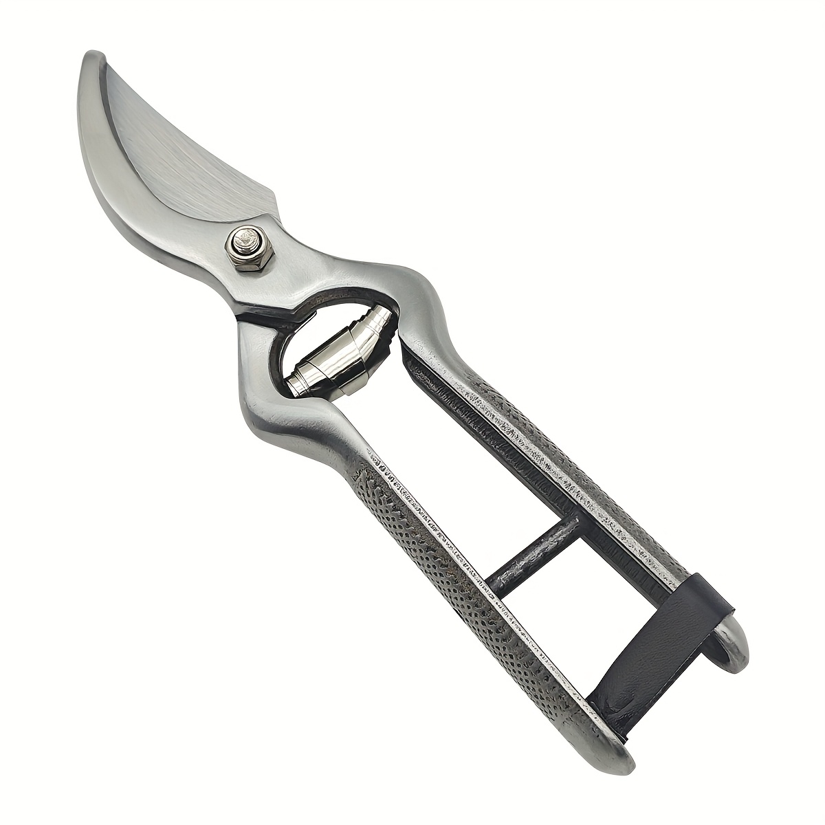 TEMU High-carbon Steel Professional Pruning Shears With Ergonomic Non-slip Handles, Safety Lock & Sharp - Effortless Garden Clippers For Landscaping,