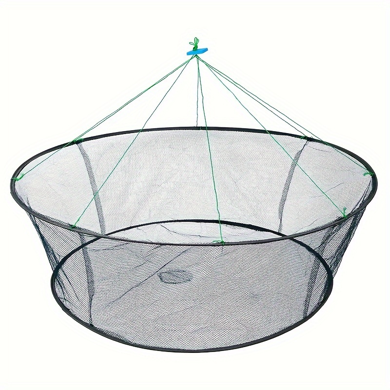 1pc Foldable Fishing Cage, Cast Net For Minnows, Lobster, Crawfish, Shrimp,  Outdoor Fishing Tackle