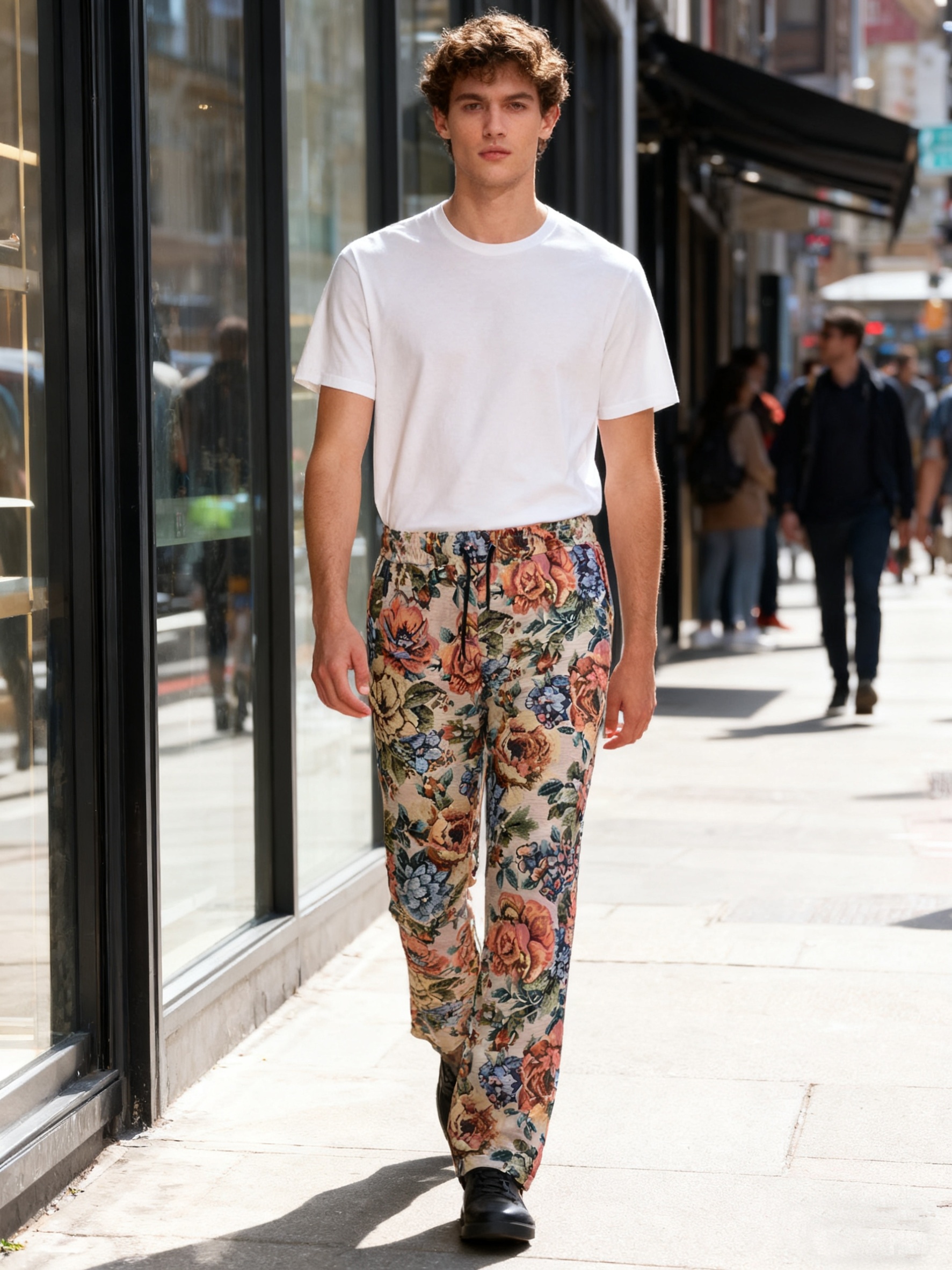 【新品未使用,タグ付き】FLOWER MOTIF SH.PANTS | MEN FLOWER MOTIF SH.PANTS | MEN
