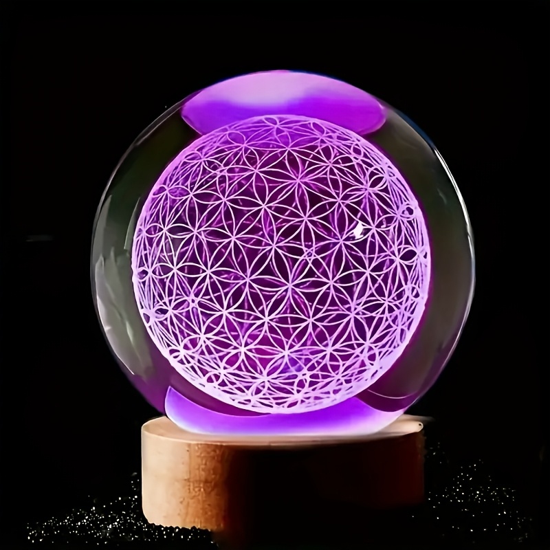 

1pc 3d , Usb Led , Engraved , Suitable For Christmas, , 's Day - For , , Colleagues, Suitable For And Decoration