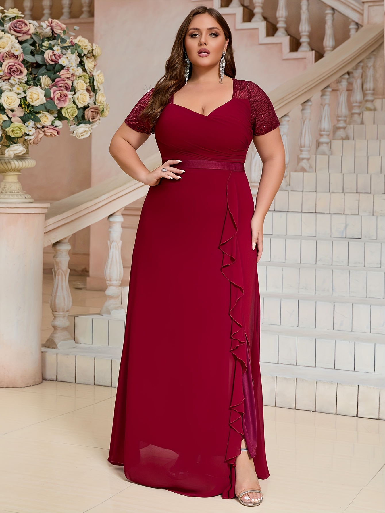 dark red dresses for weddings Ball Gown Black and Tulle Wedding Dress  daisystyledress luxurious dark red color exudes passion and romance Ball Gown Dark Red Dresses